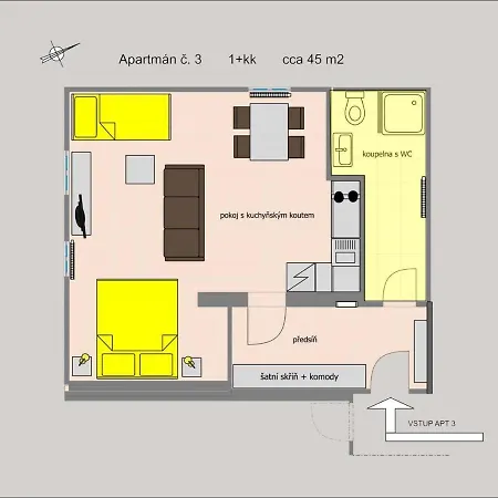 Apartment Isergebirge 34772 Horni Maxov